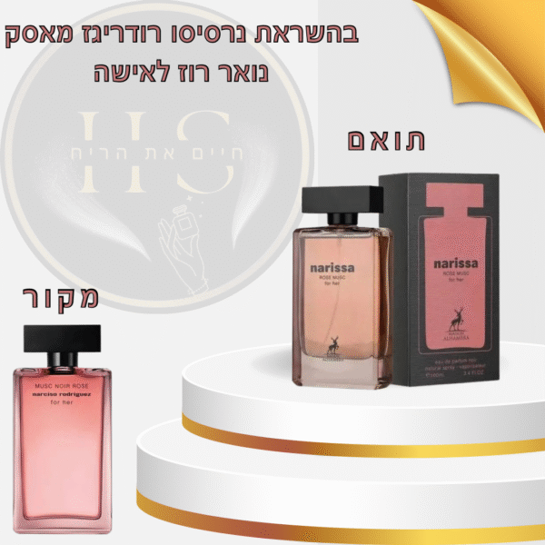 בהשראת נרסיסו רודריגז מאסק נואר רוז לאישה